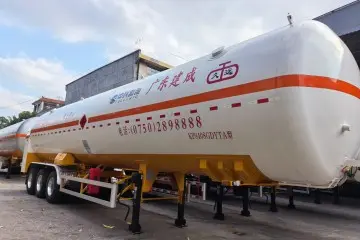 Fullcryo Liquefied Natural Gas and Liquid Ethane Transport Semi-trailer 52.6m3