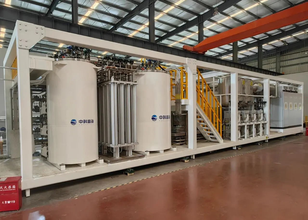 Fullcryo Neon-helium Refining Equipment Was Successfully Delivered to Taiwan, China
