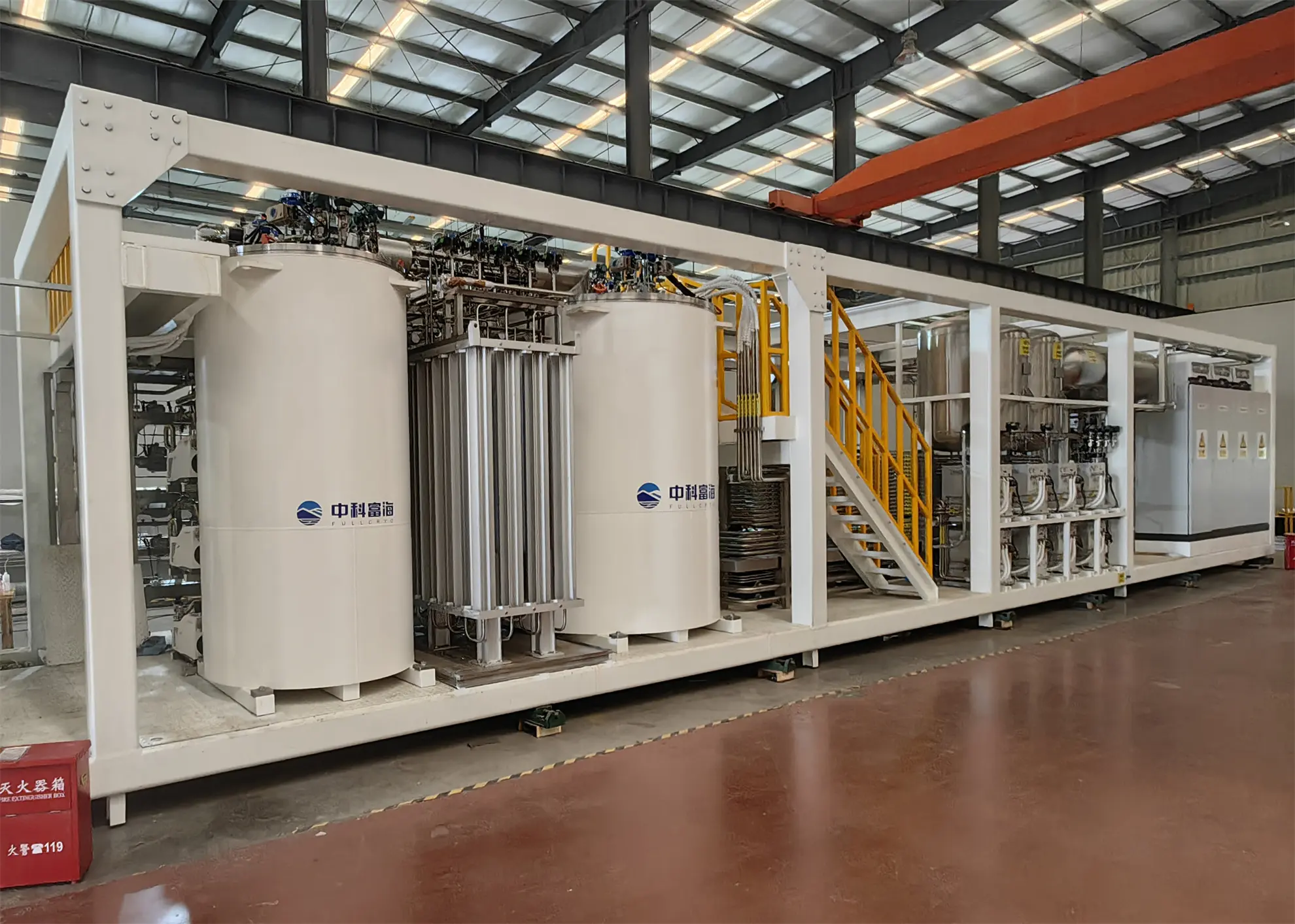 Fullcryo Neon-helium refining unit delivery.jpg