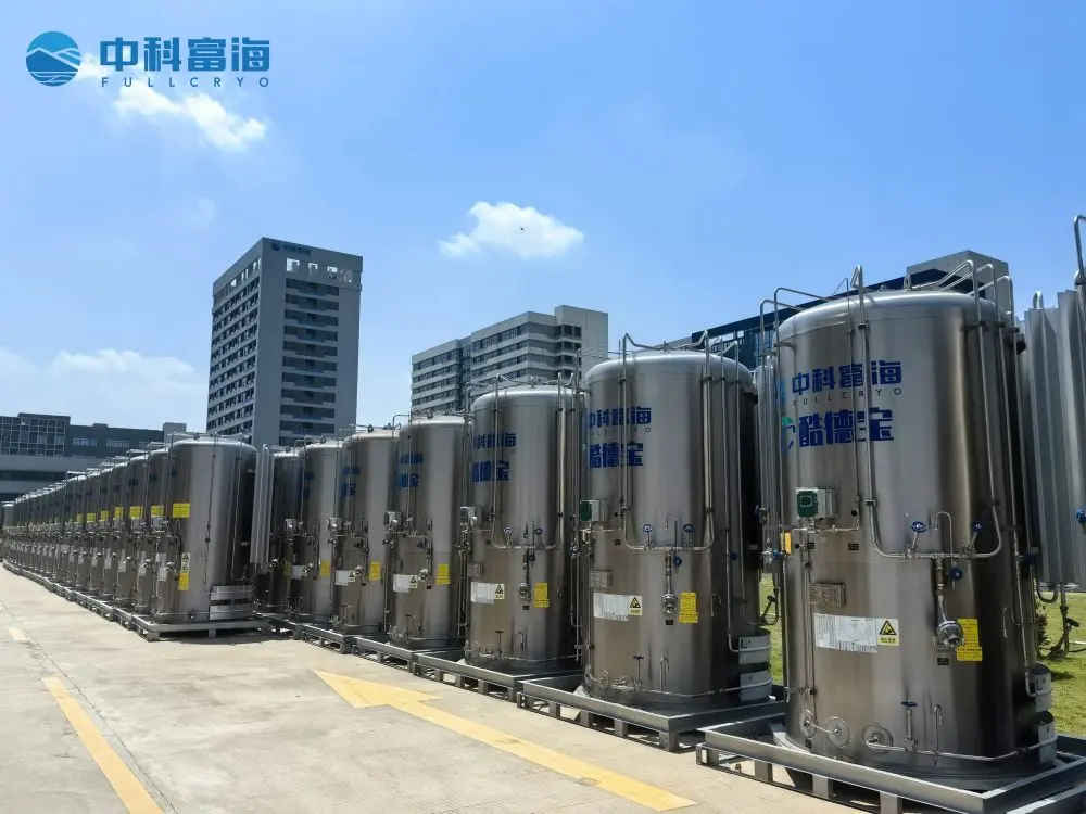 Fullcryo LOX/LIN/LAr/LCO2 Mini Storage Container
