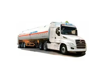 Liquefied Natural Gas Transport Vehicle for LNG Gas Station